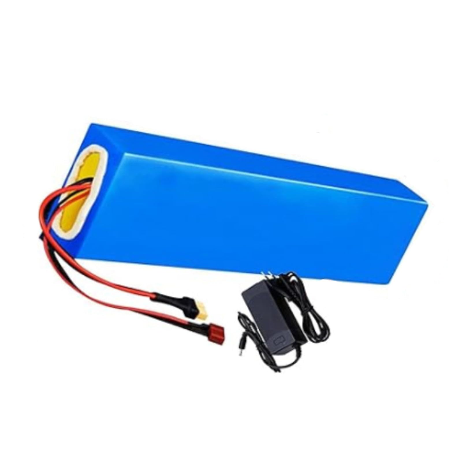 36V 10AH Batterie De Vélo Électrique 10S3P Batterie De E-Bike Rechargeable avec 42V 2A Chargeur Matériau PVC Imperméable Batterie Longue Durée