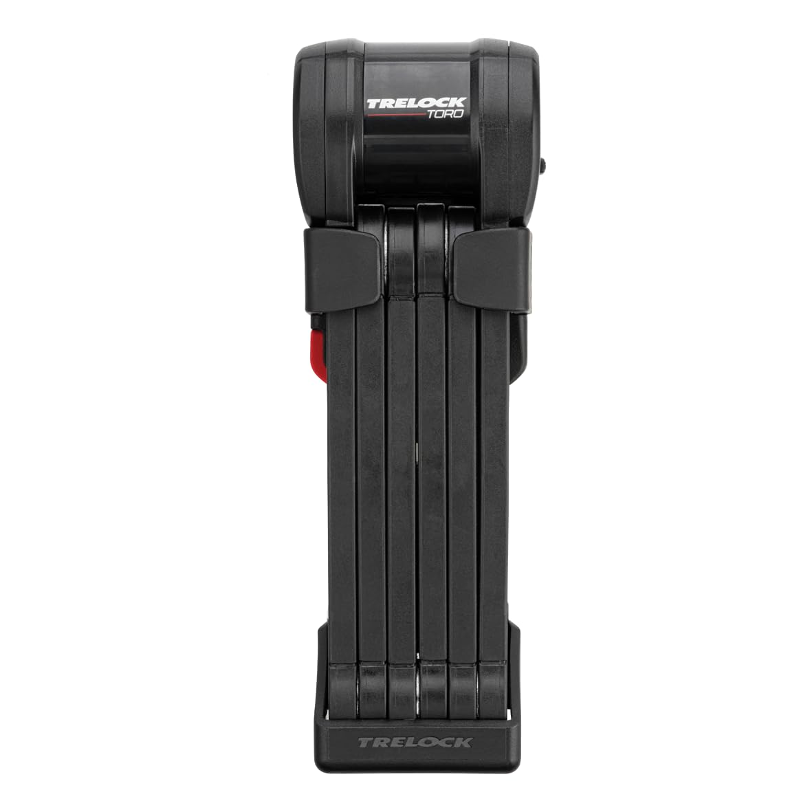 Folding Lock FS580 90cm Toro Black with AirTag Compartment Sold Secure Gold