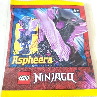 Miniatura 2 de LEGO Ninjago Crystalized Minifigura General Aspheera con espada y relámpago de vengestone