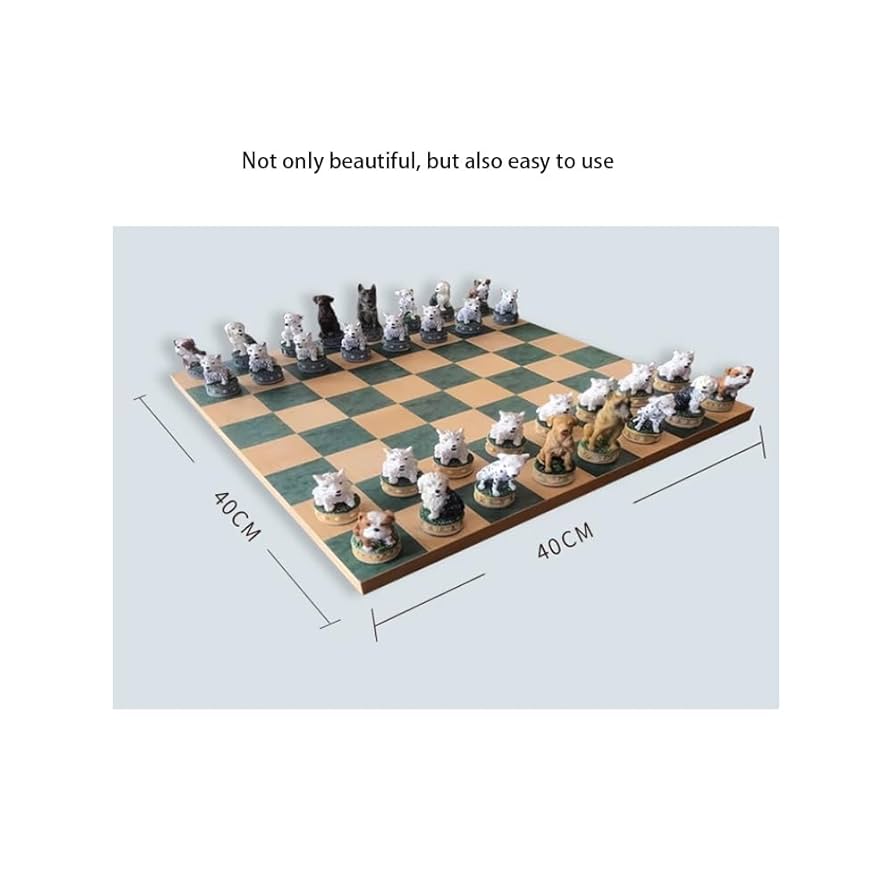 ボードゲーム チェス「MINIATURE ANIMAL CHESS SET」 Amazon.co