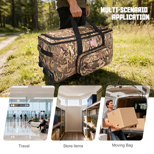 150L Tri-Wheel Gear Hauler Camo