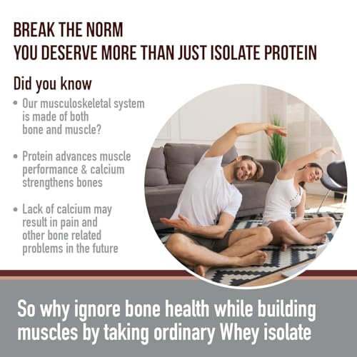 Image of 100% Protein Isolate | 1 kg, 33 Servings | Muscle Strength and Bone Health | Labdoor A+ Grade Certified | 24g Protein, 329 mg Calcium, 5.5g BCAA, Essential Vitamins, Minerals | For All Gender | Athletes, Sports, Fitness Enthusiasts