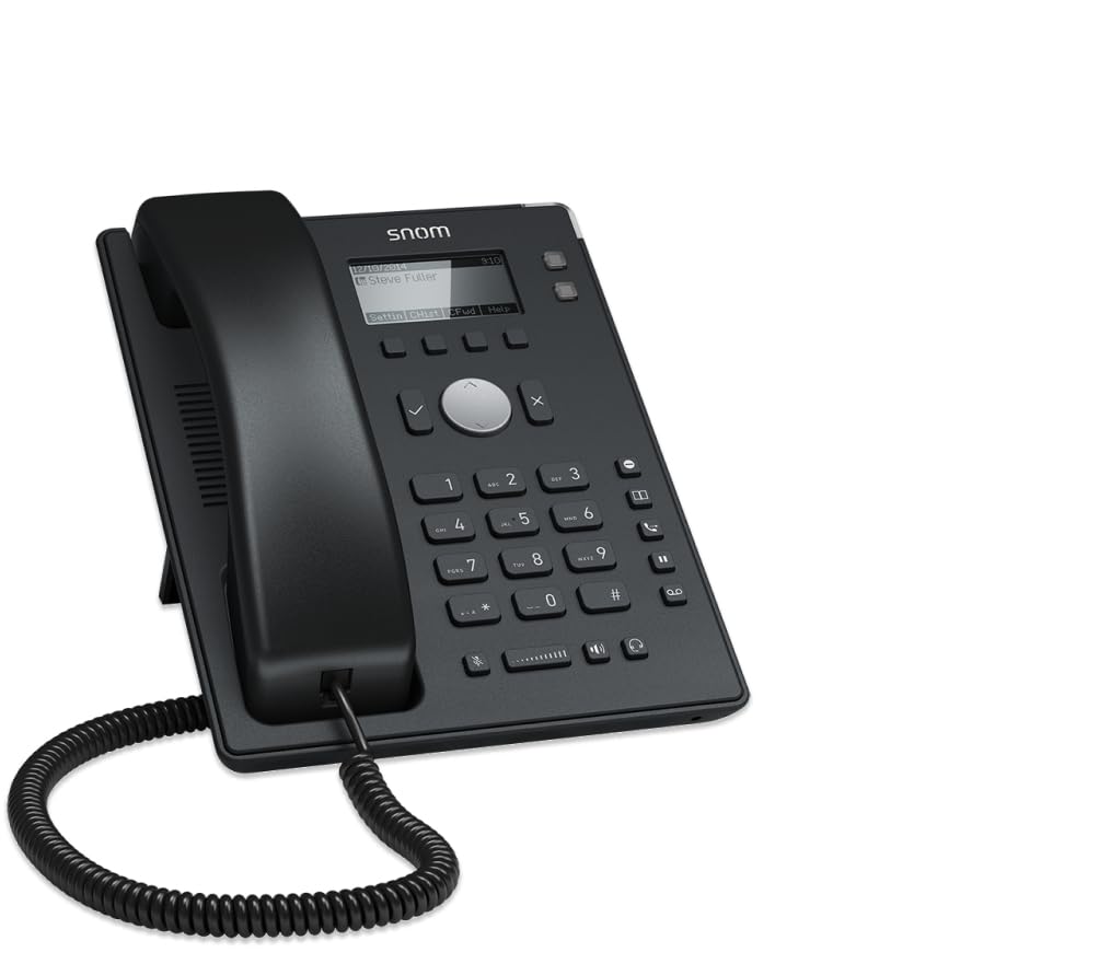Snom D120 VoIP/SIP Desk Telephone - Black