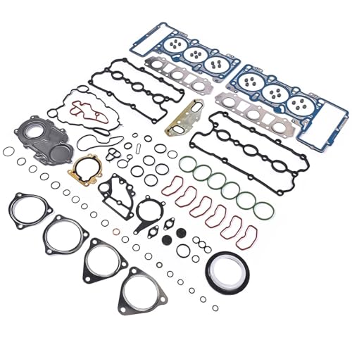 Image of HS54834 Head Gasket Kit Replacement for 2009-2015 Audi A4 A6 A8 Q5 Q7 3.0 TFSI 06E103148AG 06E103149AG