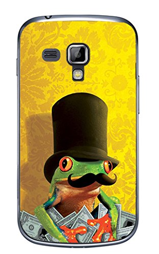 Onozo Coque Grenouille Moustache pour Samsung Galaxy Trend - S7560