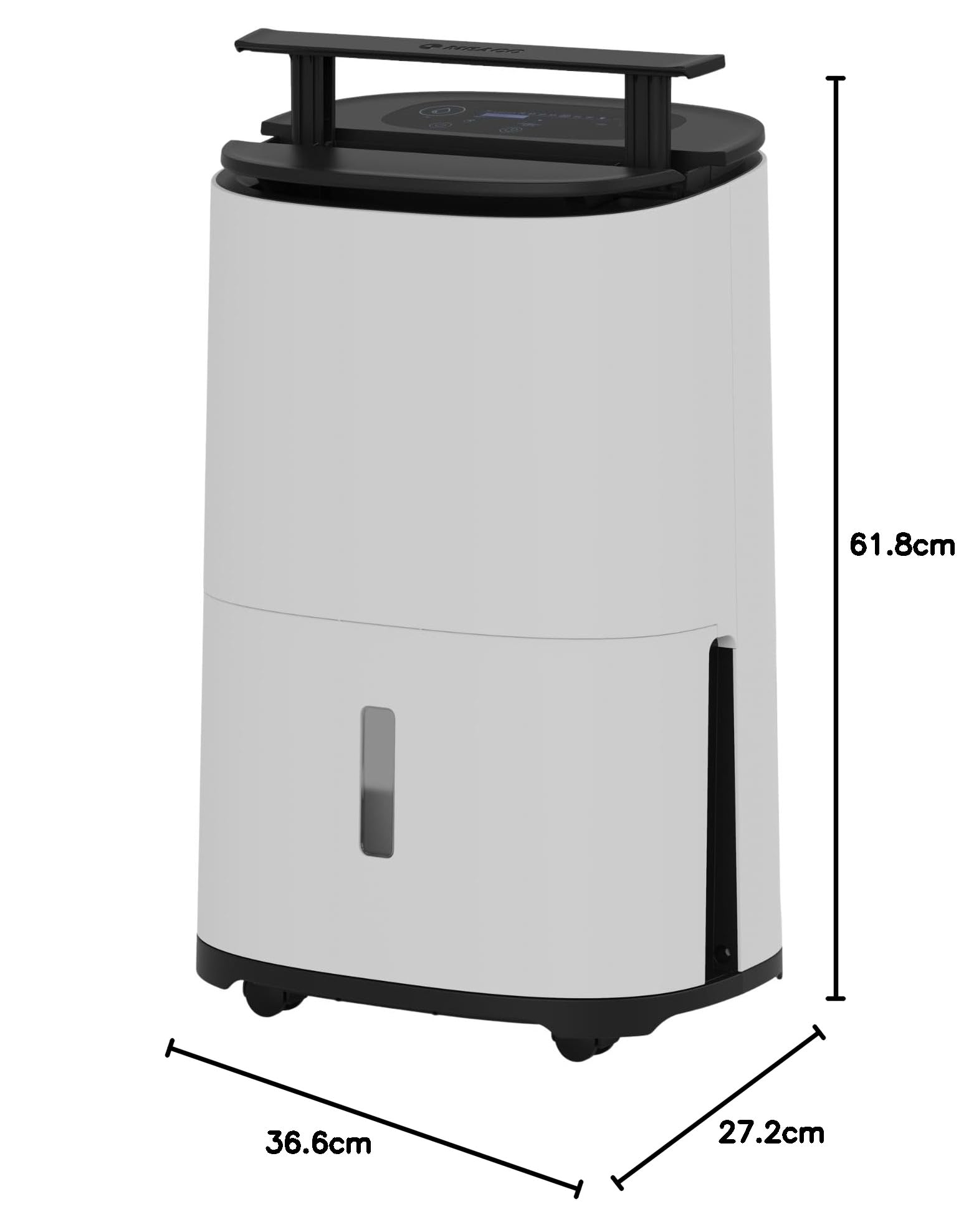 Meaco MeacoDry Arete® Two 20L Luftentfeuchter & HEPA-H13-Luftreiniger, Meaco-WLAN-App, intelligenter Feuchtigkeitsmodus, Wäschemodus, Stromsparmodus, leiser Modus, senkt Feuchtigkeit, 5 Jahre Garantie