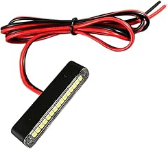 Discover winds 12v Motorcycle Car Ultra Bright 15 LED, Easy to Install, License Lamp, Daylight, Marker Lamp, Bright, Waterproof, Water Resistant