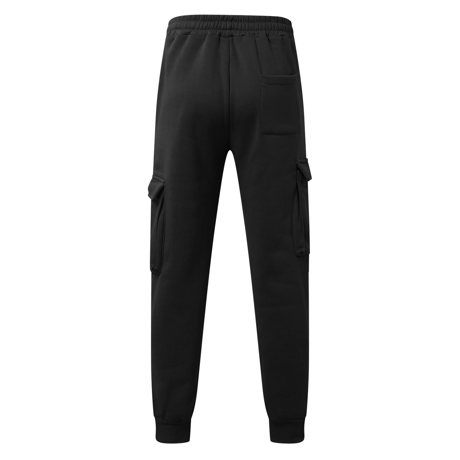 SKFLABOOF Jogginghose Herren Cargo Trainingshose Atmungsaktive Fitness Jogger Sweatpants Slim Fit Sporthose mit Stretch und Taschen Freizeithose für Training, Freizeit und Alltag