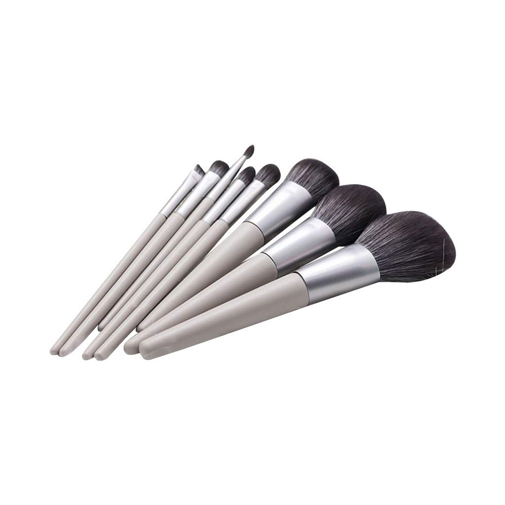 Altsommer Womens Makeup Brushes,Foundation Cosmetic Eyebrow Eyeshadow Brush Makeup Brush Sets Tools 8PCS for Liquid,Powder,Cream etc.