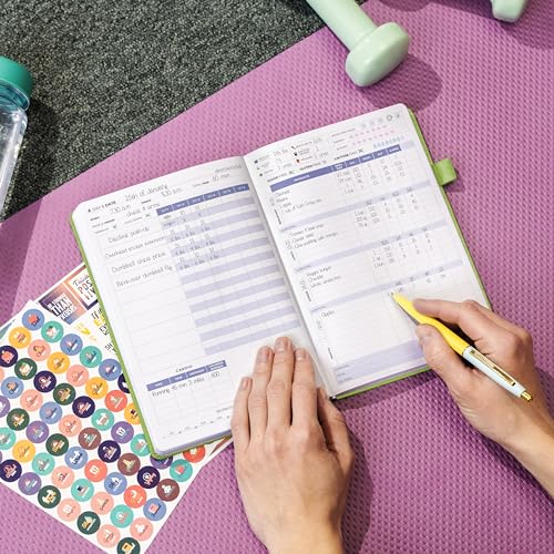 10 Reasons to Start a Fitness Program Today 2 Clever Fox Fitness & Food Journal – Nutrition & Workout Planner for Women & Men – Diet & Gym Exercise Log Book with Calendars, Diet & Training Trackers - Undated, A5 Size, Hardcover (Apple Green)