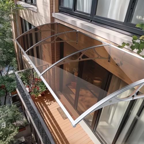 Auvent d'entrée extérieur pour protéger la façade des intempéries