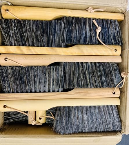 Dustpan Bench Woodworking Brush-USA 13 inch Horsehair Brushes are Used for Counter, Furniture, Draft
