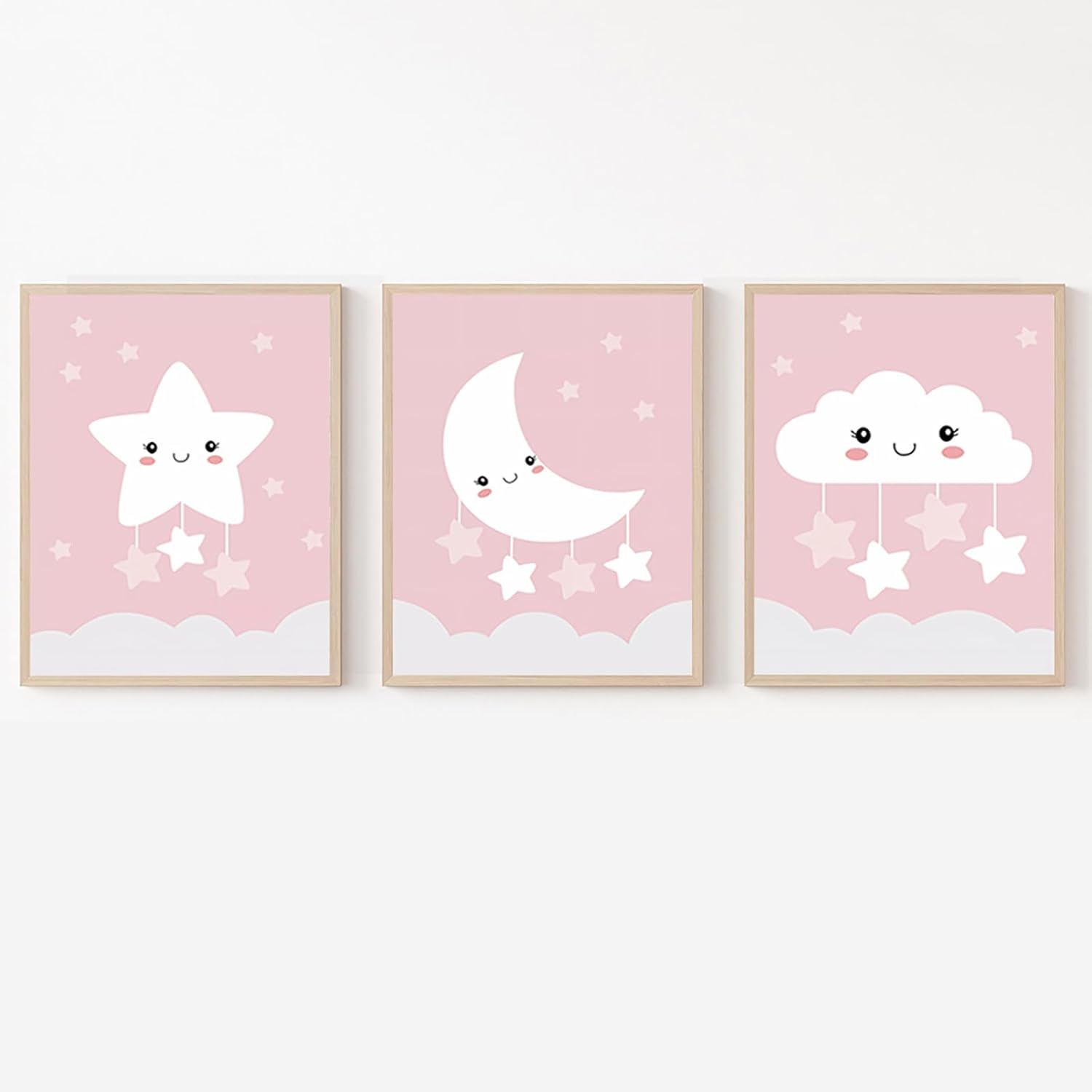 Moon Star Wall Prints