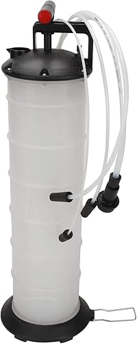 TOM 7 litros cambiador de aceite Extractor de líquido de vacío Tanque manual de transferencia