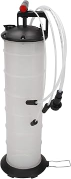 TOM 7 Liter Oil Changer Vacuum Fluid Extractor Manual Hand Operated Transfer Tank