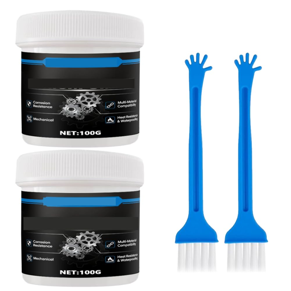 Printer Maintenance Grease – Lithium Reduce Noise Wear for Linear Rails Lead Screw Bearing Anti Corrosion Brush Compatible with(200ml)