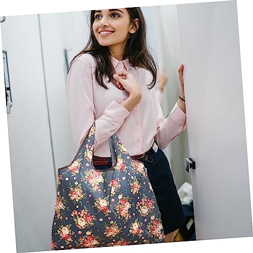 ABOOFAN sacola de compras de supermercado bolsa nylon mala de mão bolsa de mão Sacolas de compras du