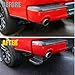 Maxzina Rear Bed Step Compatible with 2024 2025 Ford F150 Tailgate Bedstep Left Driver Side Rear Bumper Side Step Carbon Steel Tailgate Truck Bed Pedal for 2024 F-150 Accessories