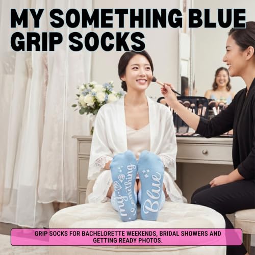 Image of Funky Junque Bride Crew Socks, Bachelorette Wedding Party Gift