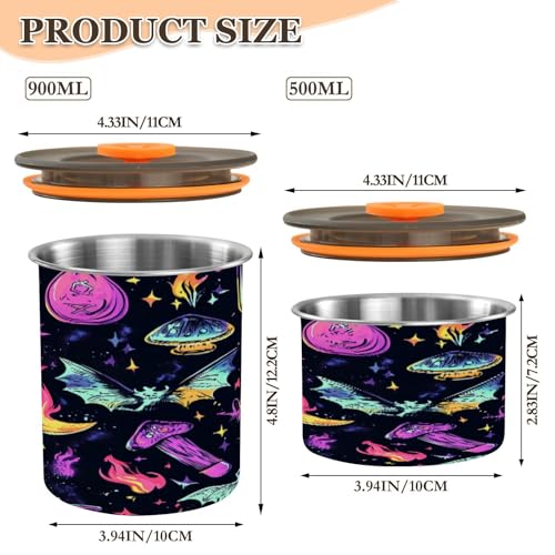 Bote Hermético para Café de Acero Inoxidable 500 ml miniatura 2
