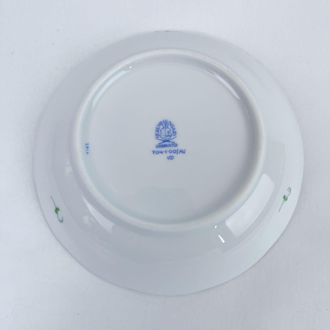Amazon.co.jp: HEREND ヘレンド アポニーグリーン 小皿 フルーツボウル