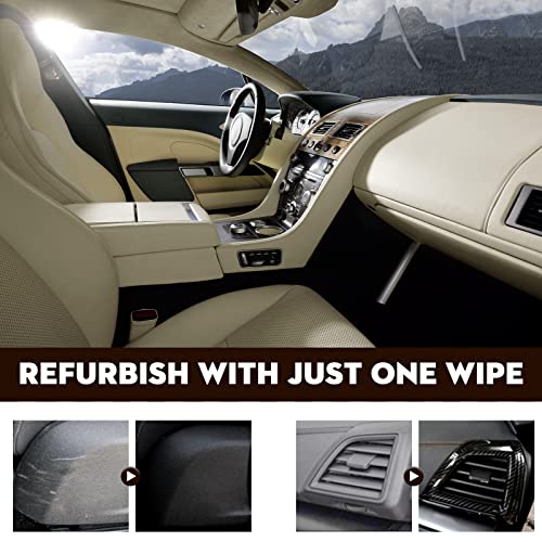 3PCS Crystal Coating for car,Plastic Parts Crystal Coating,Plastic Parts Crystal Coating for Car,Easy to Use Car Refresher, Great Gloss Protection