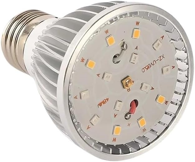 LED Reptile Light UVA + UVB Turtle Basking Platform Full Spectrum 5.0 10.0 Turtle Lizard Snake Heater Bulb Terrarium Lighting(5.0)