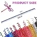 TOAOB 400pcs Glitter Pipe Cleaners 10 Colors Metallic Pipe Cleaners Craft Supplies 6mm x 12 Inch Chenille Stems Pipe Cleaners for Art DIY Crafts Decorations