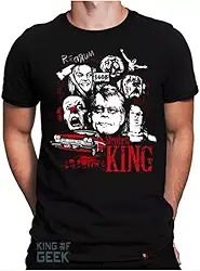 Camiseta Stephen King Terror Iluminado It A Coisa Filme Geek