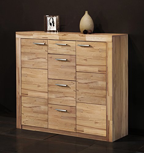 7148-5 - Highboard in Kernbuche teil - massiv, geölt Cover