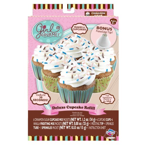 Buy Girl Gourmet Deluxe Cinamon Sugar Cupcake Refills Online at Low