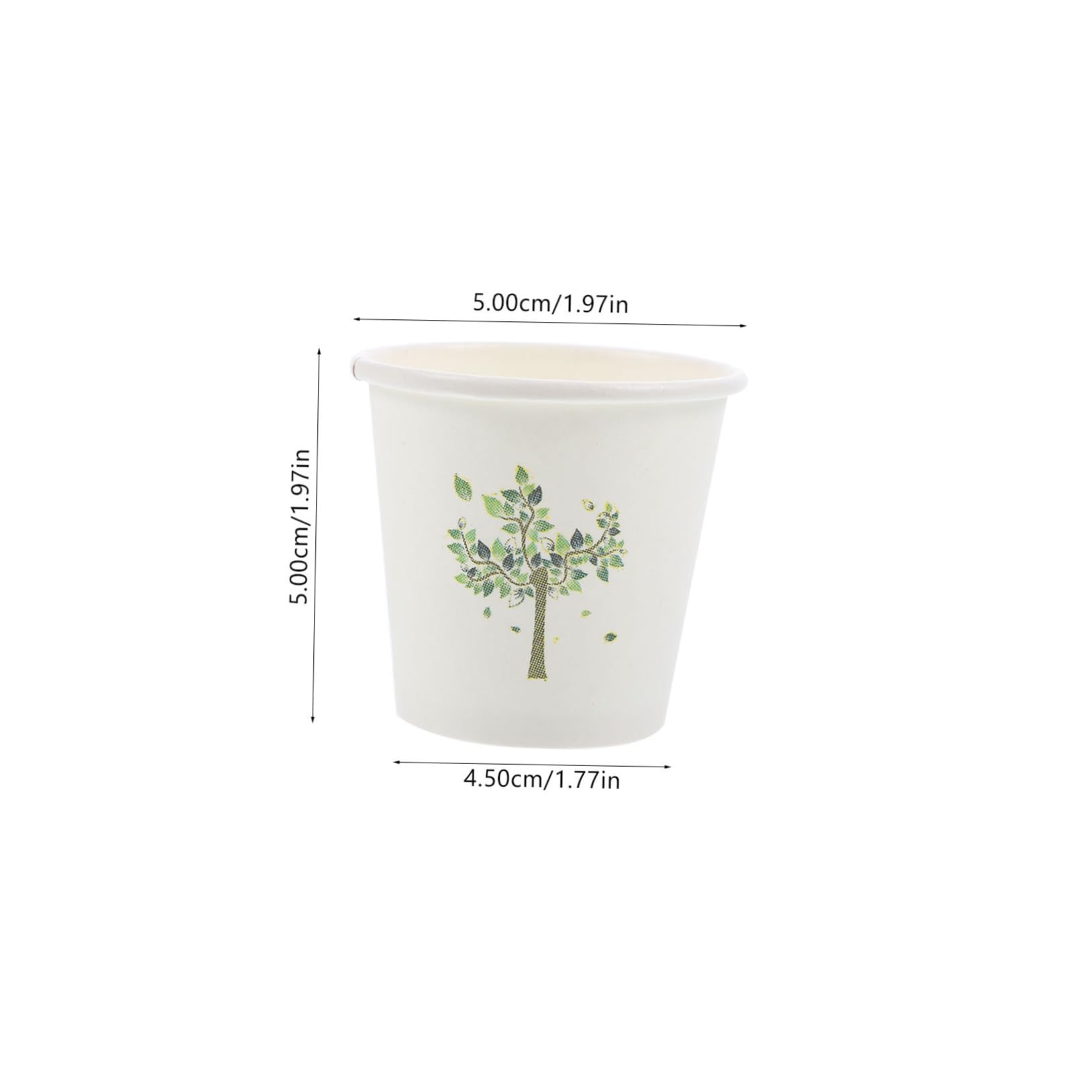 Healeved Bicchieri Monouso da 3oz 60ml in Carta per Degustazione
