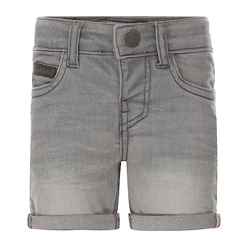 Jean court pour garçon gris clair Koko Noko : fini les shorts rigides et chauds