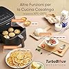 COSORI Friggitrice ad Aria Turbo Blaze 6 Litri, Air Fryer con DC Motore Tecnologia, 9 Funzioni & 5 Velocità della Ventola Automatica, 110 Ricette & 96 Tabelle di Cottura degli Ingredienti, 1725W