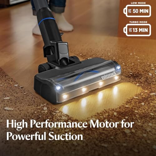 Image of Bissell PowerClean FurGuard 280W Self-Standing Cordless Vacuum w /Self-Cleaning Brush Roll, Strong Suction, Removeable Battery, Wall Mount, Upholstery Tool & Bright Headlights