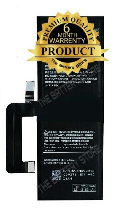 Image of THE BATTERY STORE Original bm4v Mobile Battery for Mi 10 Ultra Battery 4500 MAH (M2007J1SC) (BM4V) with 6 Month Warranty (for Mi 10 Ultra Battery)