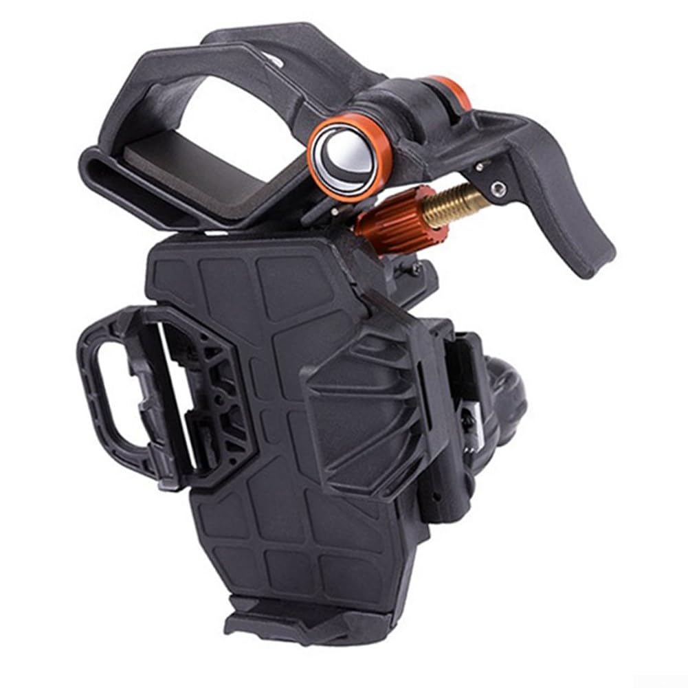 Adaptador de soporte para teléfono móvil para telescopios, monoculares y prismáticos, se adapta a oculares de diámetro de 35 mm a 60 mm, plástico de ingeniería resistente, ángulo de visión