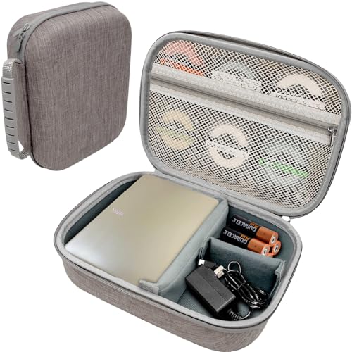 ラベルプリンターの保管ケース 「テプラ」PRO SR-MK1/ SR-R5500 / SR-R5600に対応 「カシオ」KL-SPに対応 テプラPROACアダプターとテープカートリッジ用収納バッグ（ボックスのみ）