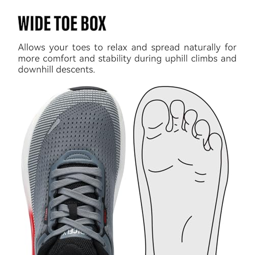 Men's Wide Toe Box Running Shoes | Trail Running Shoes for Cross Trainer Trail Running2