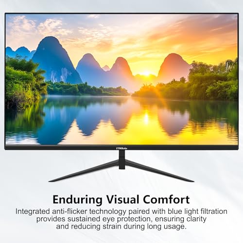 Image of 32 Inch 4K UHD 3840 * 2160 Computer Monitor 75hz 1MS, IPS Monitor for Design, Casual Gaming, Work, Ultra-Slim Bezel Monitor Support Adaptive-Sync,100% sRGB,HDR,2X DP & 2X HDMI, VESA 100 * 100mm