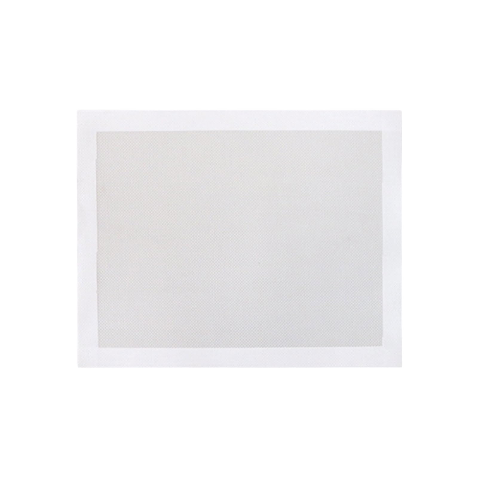 Wiederverwendbar Fiberglas-Silikon-Backmatte, atmungsaktives Gitter, leicht, antihaftbeschichtet, vielseitig einsetzbar, waschbar Klebt nicht(40cm1pcs)