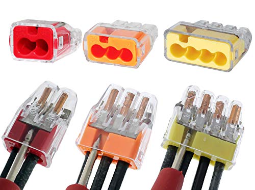 IDEAL in-Sure 2-Port x25, 3-Port x25, 4-Port x25, Non-Twist Connector for Solid, Stranded, and Tin Bonded Wire #1