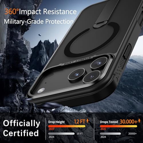 Coque iPhone Pro Max noire GUAGUA finition premium et design épuré