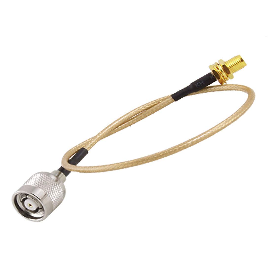 NEW LON0167 RP-SMA Female to RP-TNC Male R-F-SS Coax Adapter Antenna Pigtail Cable 12.8"(RP-SMA-Buchse auf RP-TNC-Stecker R-F-SS-Koax-Adapter Antenne Pigtail-Kabel 12,8' '