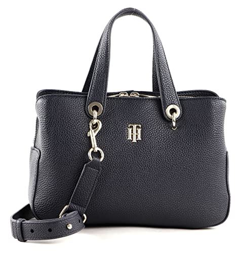Tommy Hilfiger Damen TH Element MED Satchel AW0AW12212 Schultertaschen,...