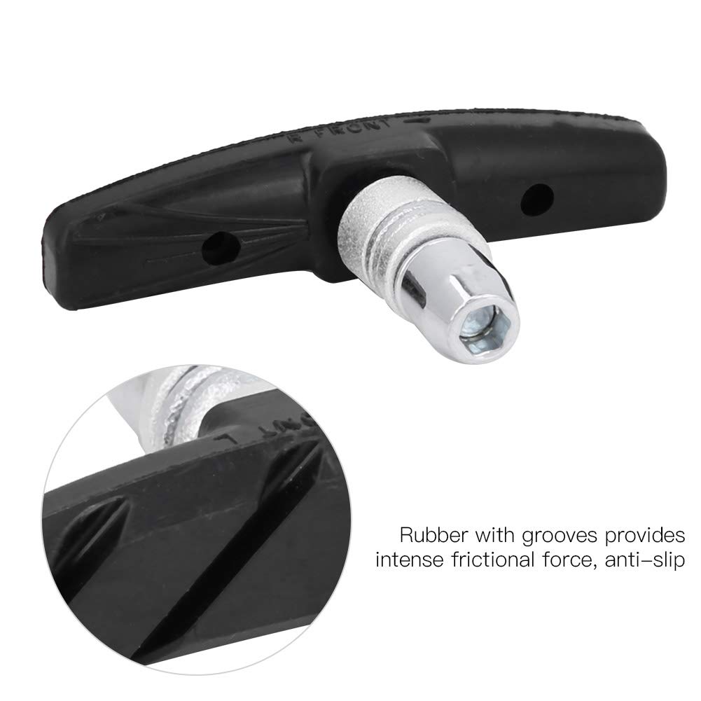 Plaquettes De Ein Pour Vélo De Route De Montagne, 2 Pièces, Supports De Eins V-brake Pour Vtt Et Vélo, Blocs En Caoutchouc, Accessoires Durables Pour Cyclisme, #30