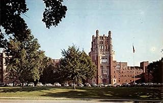 Original Section of University General Hospital, University of Iowa IA Original Vintage Postcard
