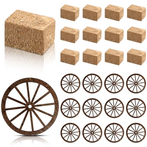 Centres de table d'anniversaire country et mini balles de foin déco western Junkin