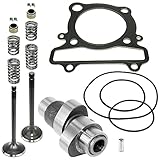 Replacement Parts for Camshaft w/Cylinder Head Valve Gasket Kit for Yamaha Big Bear 400 YFM400F