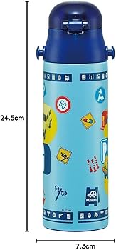 Amazon｜スケーター(Skater) 子供用 ステンレス 水筒 直飲み 580ml